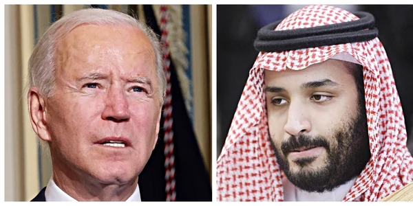 (deschidere) Joe Biden & Mohammed Bin Salman (foto Getty Images)