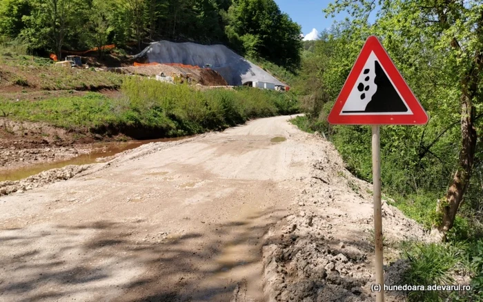 santierul feroviar ilteu gurasada zona viitoarelor tuneluri foto daniel guta adevarul