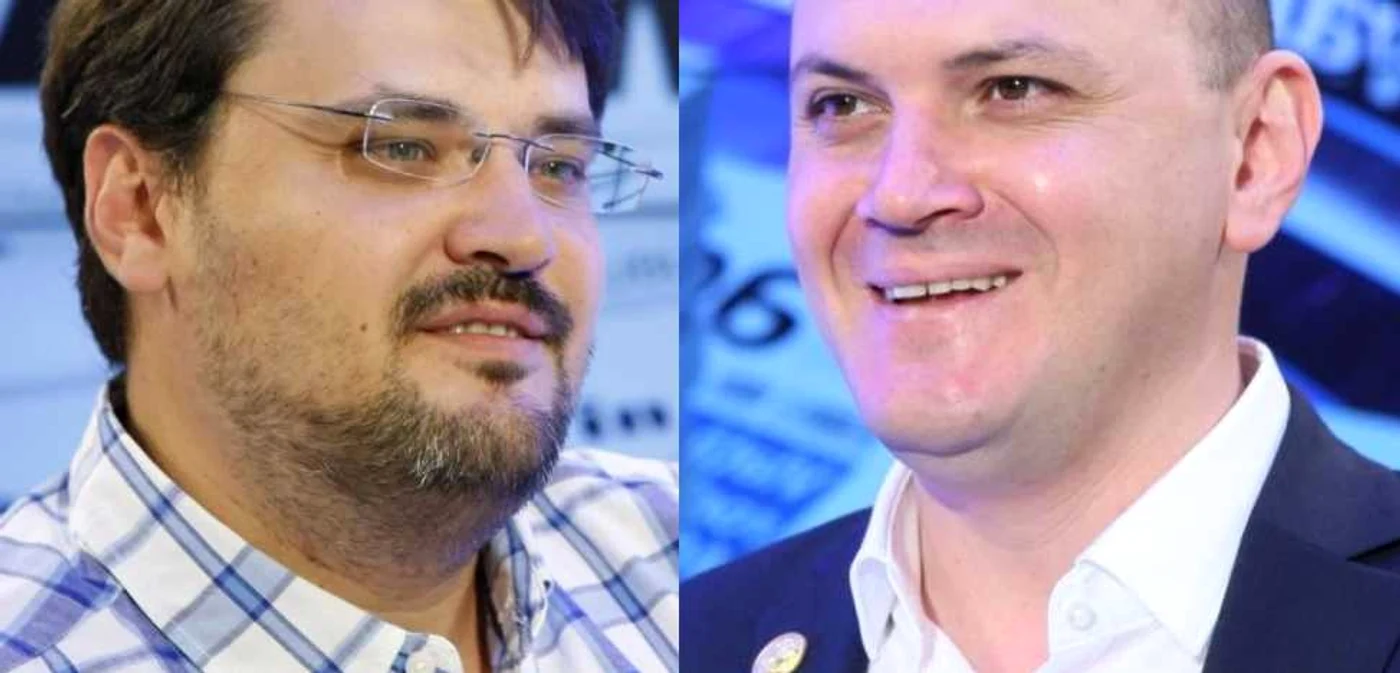 Sebastian Ghiţă si Cristian Ghinea FOTO Adevarul
