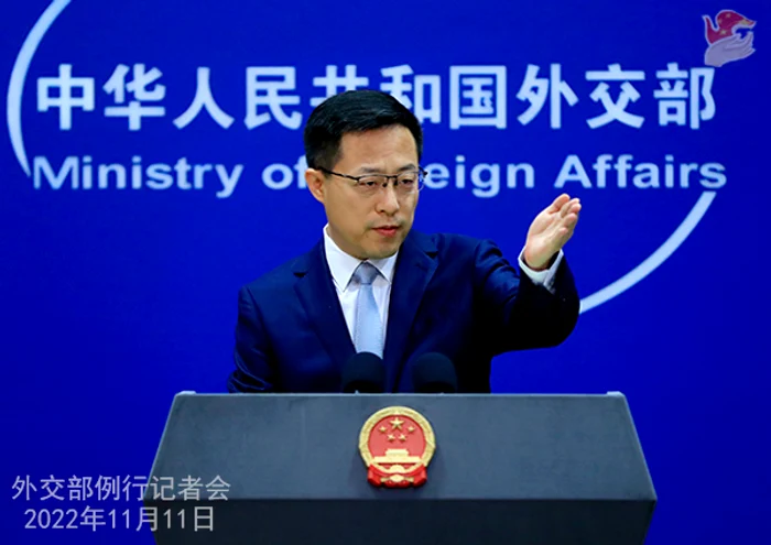 Purtătorul de cuvânt al MAE din R.P.Chineză, Zhao Lijian
