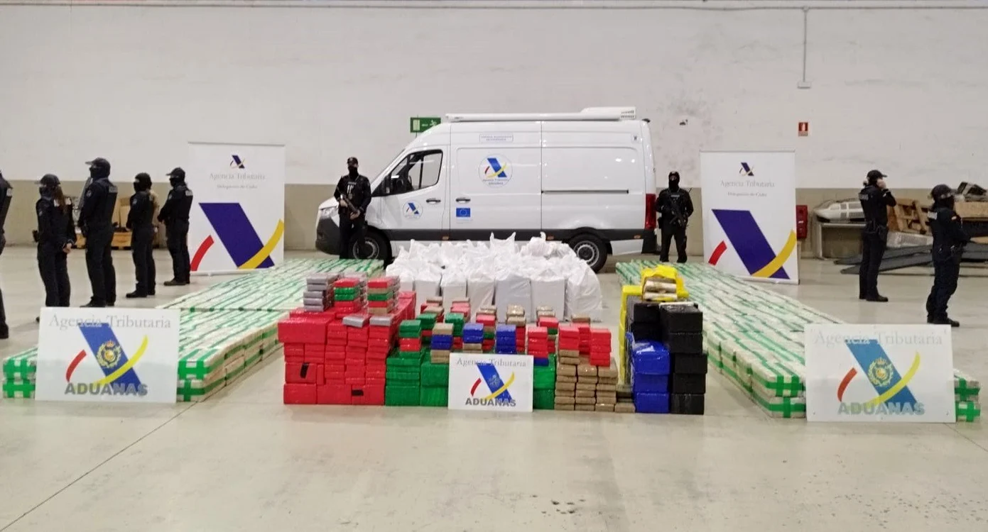 Cocaina era ambalată în 7000 de pachete