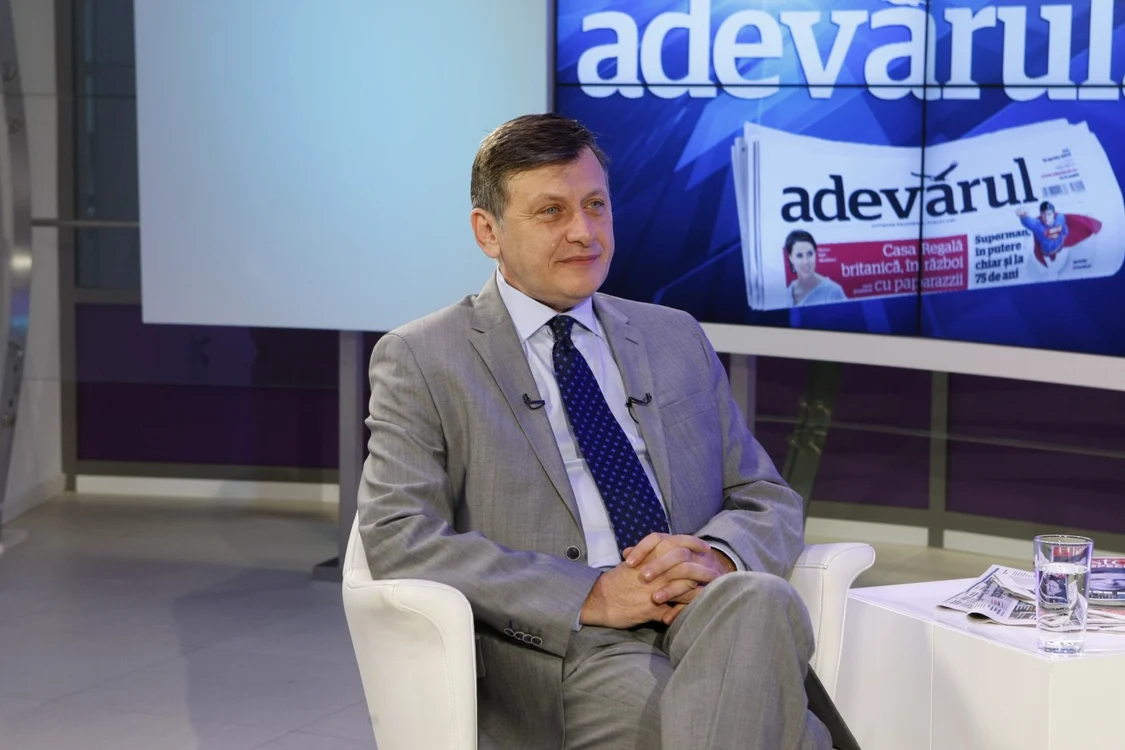 Crin Antonescu, preşedintele Senatului României şi
copreşedintele USL FOTO: Adevărul