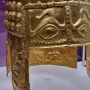 Coiful de aur de la Coțofenești furat din Muzeul Drents din Olanda Foto Ovidiu Udrescu 