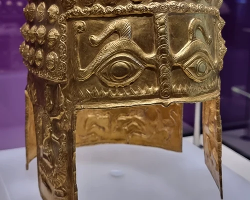 Coiful de aur de la Coțofenești furat din Muzeul Drents din Olanda Foto Ovidiu Udrescu 