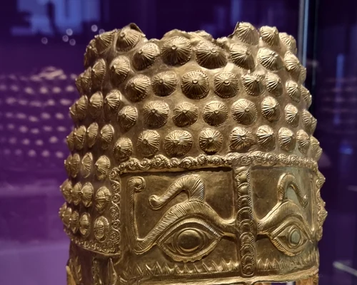 Coiful de aur de la Coțofenești furat din Muzeul Drents din Olanda Foto Ovidiu Udrescu 