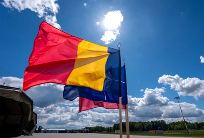 Drapel Romania MAPN FOTO MAPN jpg