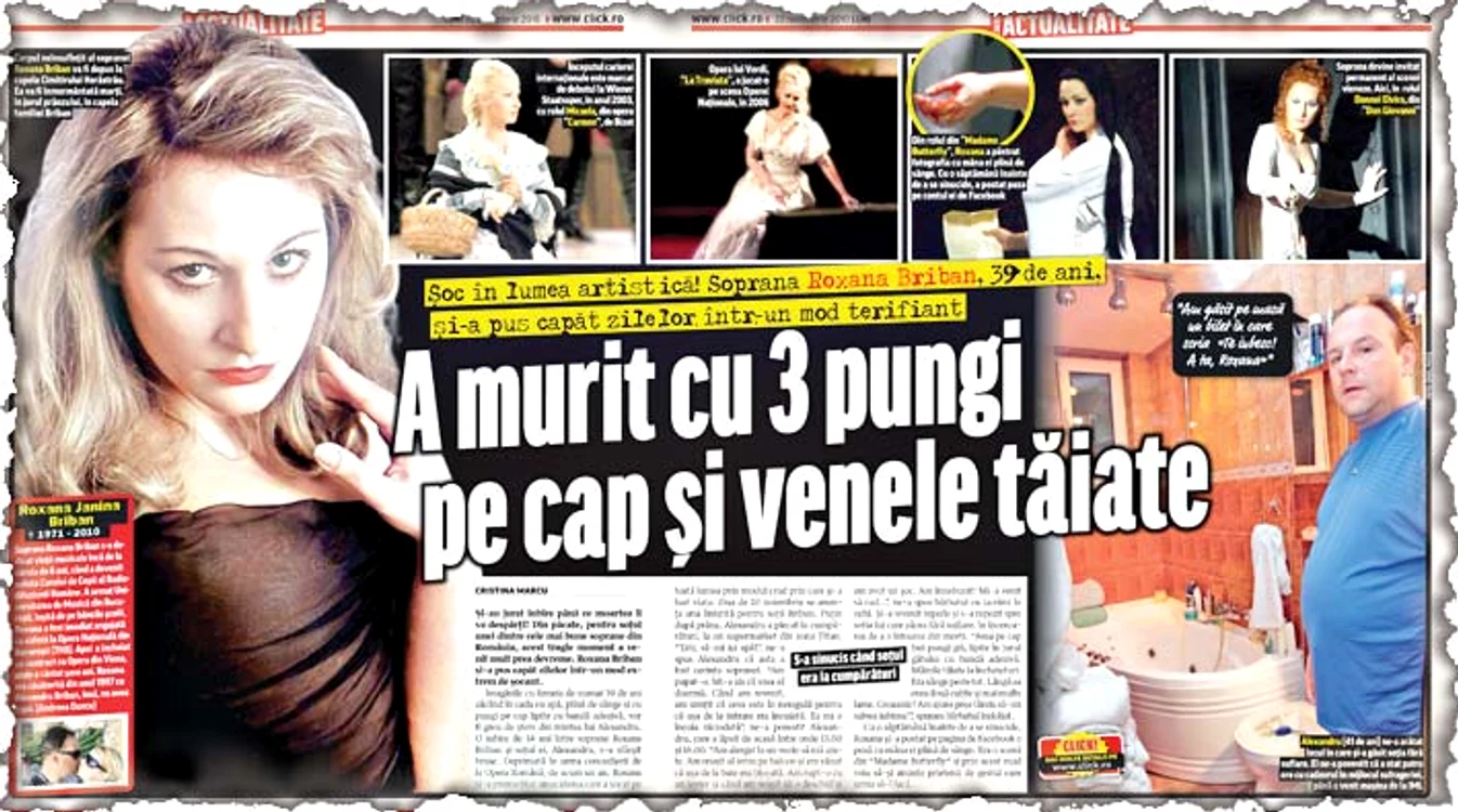 Văduvul Roxanei Briban, Alexandru,  nu vrea să-i cedeze  soacrei casa în care  a locuit cu artista