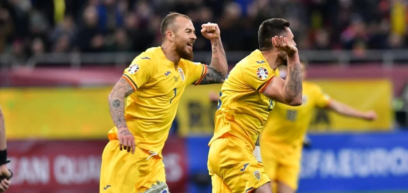 Denis Alibec, unul dintre artizanii calificării la Euro 2024. Foto Sportpictures 