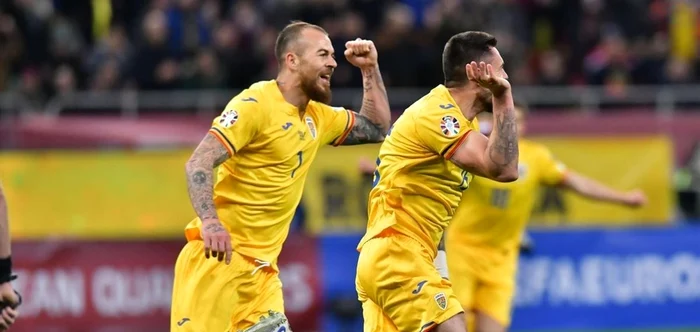 Denis Alibec, unul dintre artizanii calificării la Euro 2024. Foto Sportpictures