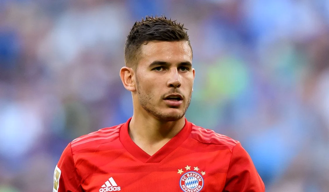 Lucas Hernandez, făcut de râs de soția sa. Foto EPA EFE