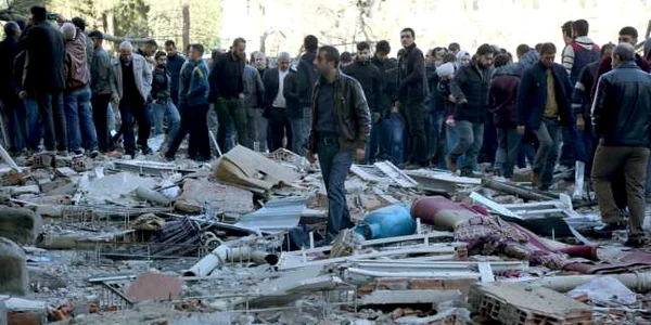 Diyarbakir  explozie 4nov EPA