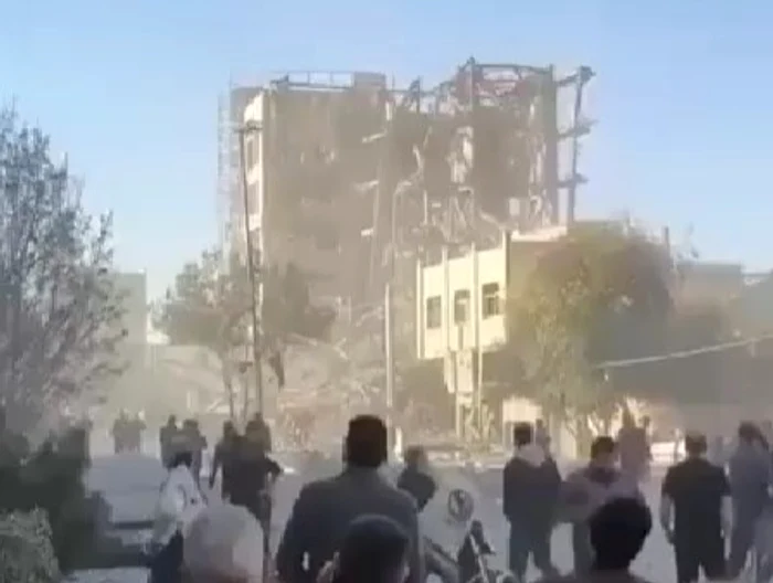 Israelul a bombardat clădirea unde clericii iranieni urmau să aleagă noul lider suprem FOTO: Captură