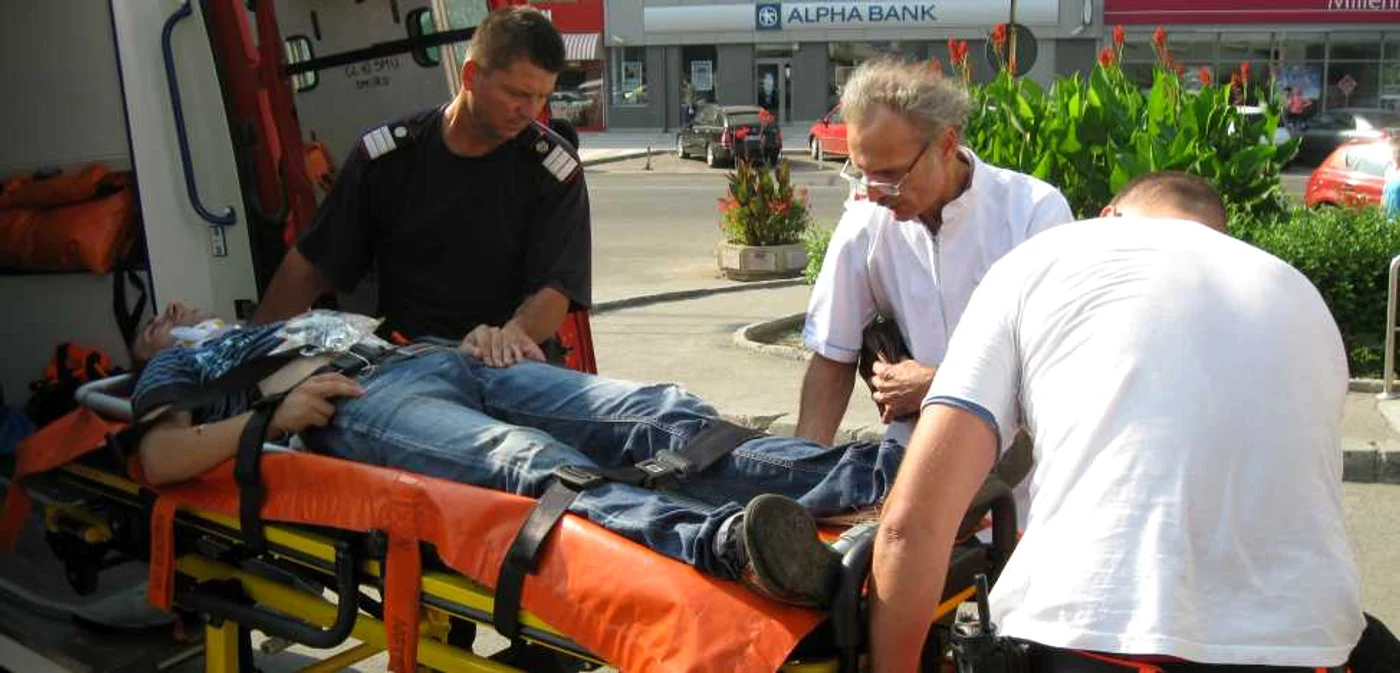 Bărbatul a fost internat la Spitalul de Psihiatrie