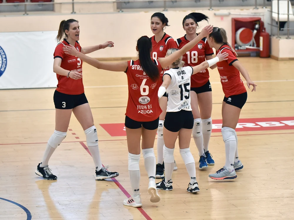 Volei Alba Blaj e una dintre formațiile de top din sportul românesc (Foto: sportpictures.eu)