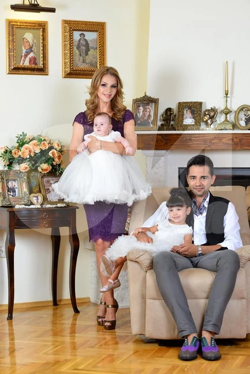 Fetiţele lui Mihai Gruia, Natalia şi AnaFoto: Arhivă personală