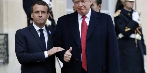 Macron Trump Paris EPA EFE