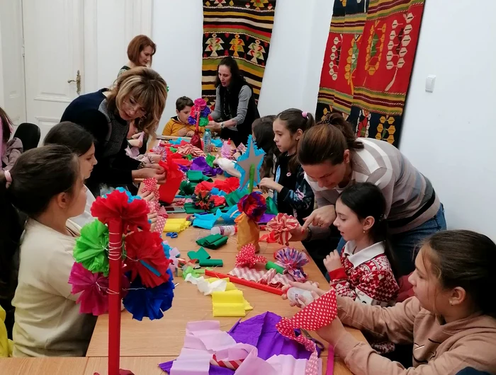 Ultimul atelier a fost deschis la Muzeul Județean Olt în luna decembrie FOTO: Muzeul Județean Olt