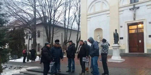 Protest Suceava. FOTO Danut Zuzeac