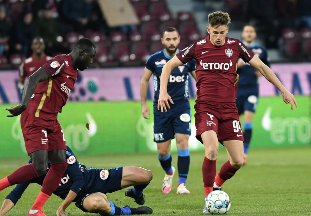 Cătălin Itu a jucat în tur la Dinamo și acum e titular la CFR Cluj (FOTO: Sportpictures)