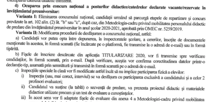 Document de reluare a cursurilor şcolare în Bucureşti Sursa hotnews.ro