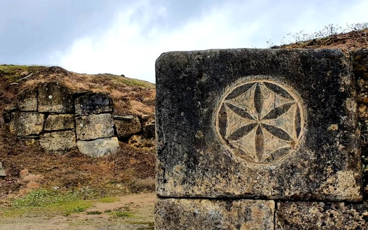 cetatea blidaru profanata foto aurora petan