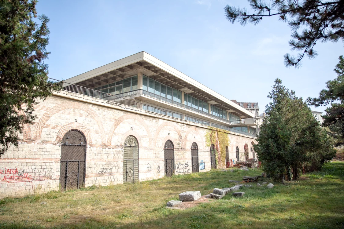 Construcția care adăpostește edificiul FOTO: Consiliul Județean Constanța
