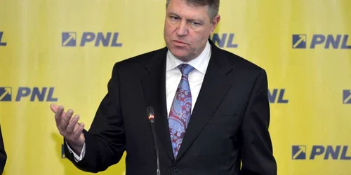 Klaus Johannis FOTO Mediafax