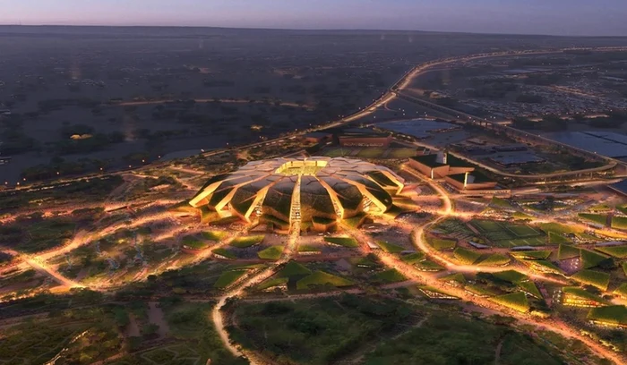 Unul dintre stadioane va reprezenta reproducerea unui vulcan (FOTO: X/fostă Twitter)