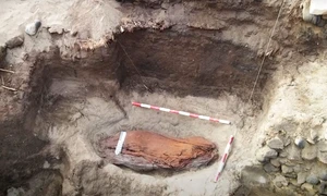 Rămășițele unei femei care care a trăit în urmă cu 5.000 de ani, descoperite în Peru (foto: Captură video Youtube / Agencia de Noticias Andina)
