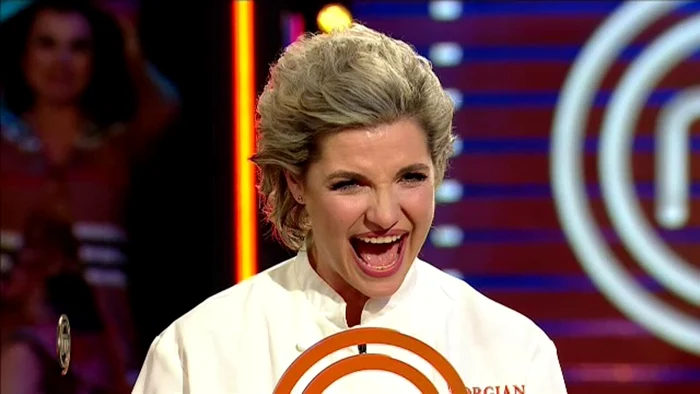Georgiana Ene a câștigat marele premiul MasterChef România / Captură TV