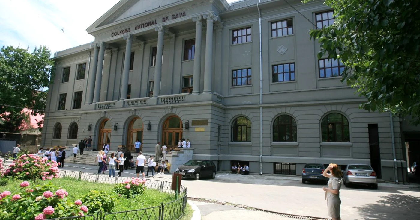 Colegiul Naţional "Sf. Sava" este pe primul loc atât în toul naţional al celor mai bune licee din România, cât şi în topul bucureştean FOTO: Arhiva Adevărul