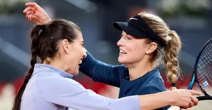 Sorana Cîrstea și Anna Kalinskaya au dat toate calculele peste cap. Foto Facebook Eurosport