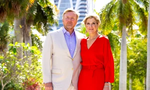 Regina Maxima în timpul unei vizite la Dominopark din Little Havana, Miami, în timpul vizitei lor de trei zile la Philadelphia, Washington și Miami, în SUA, Profimedia (2) jpg