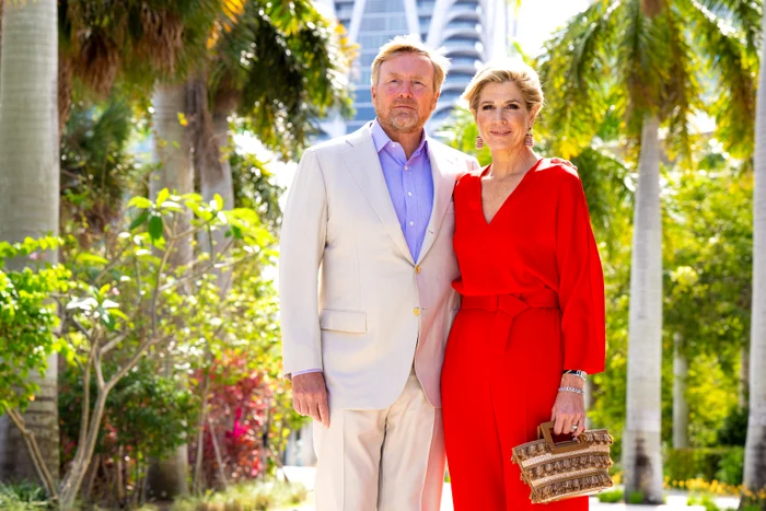 Regina Maxima în timpul unei vizite la Dominopark din Little Havana, Miami, în timpul vizitei lor de trei zile la Philadelphia, Washington și Miami, în SUA, Profimedia (2) jpg