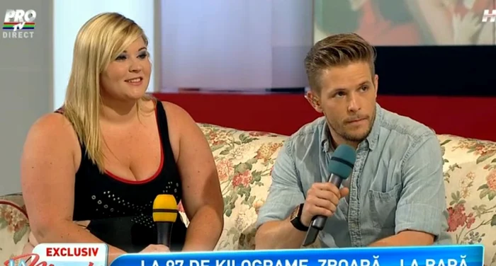 Emma şi soţul ei. Cei doi sunt împreună de 7 ani