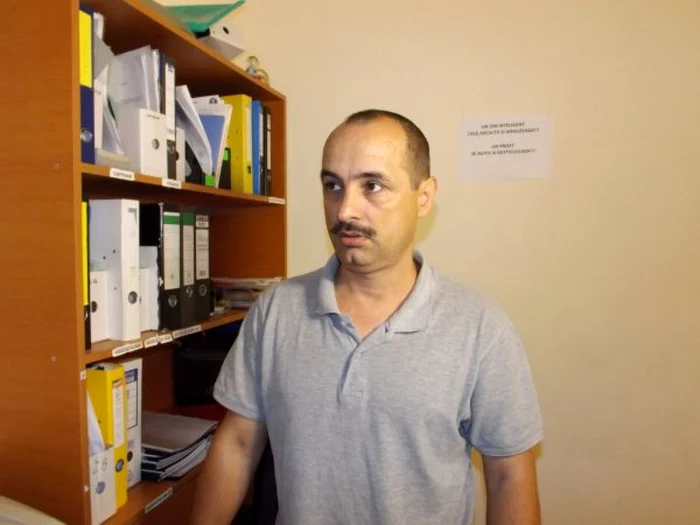 Gheorghe Predescu, administratorul mai multor asociaţii de proprietari din Turnu Severin FOTO Corina Macavei