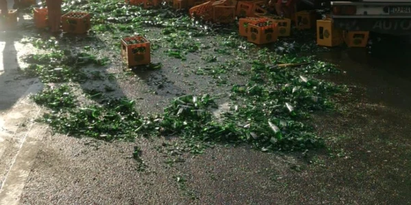 accident bere coloneşti - foto amator
