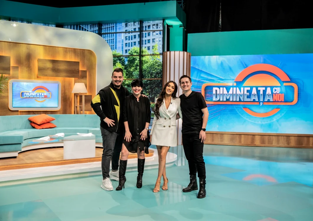 La matinalul Kanal D e colegă cu  Bursucu, Patrizia și George Tănase