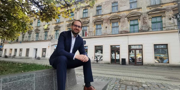 Dominic Fritz în Traian FOTO Ștefan Both