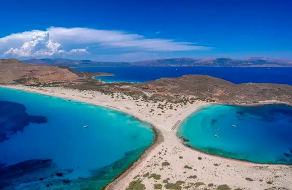 Simos Beach, insula Elafonisos, Grecia. Foto: captură video X