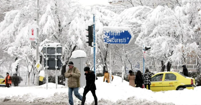 Iarna îşi intră în drepturi Foto: Adevărul