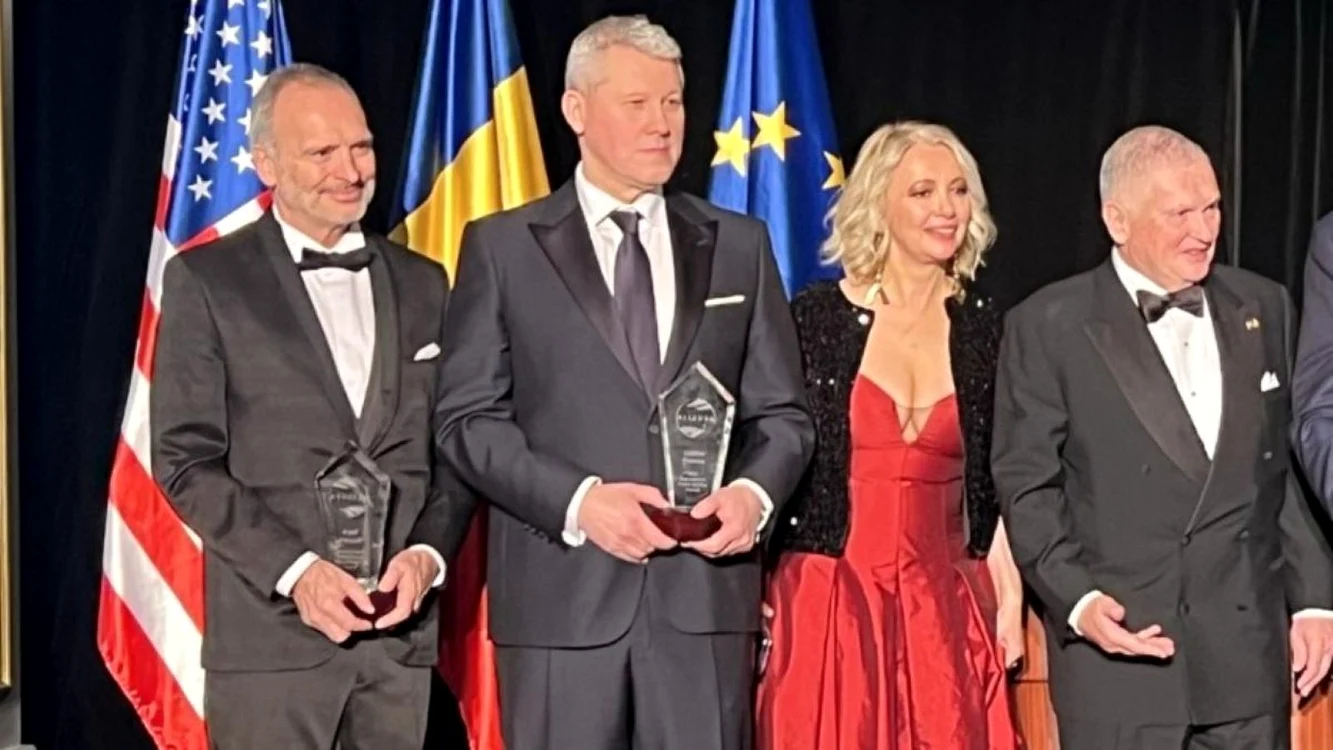 Cătălin Predoiu, premiat la Washington FOTO Facebook 