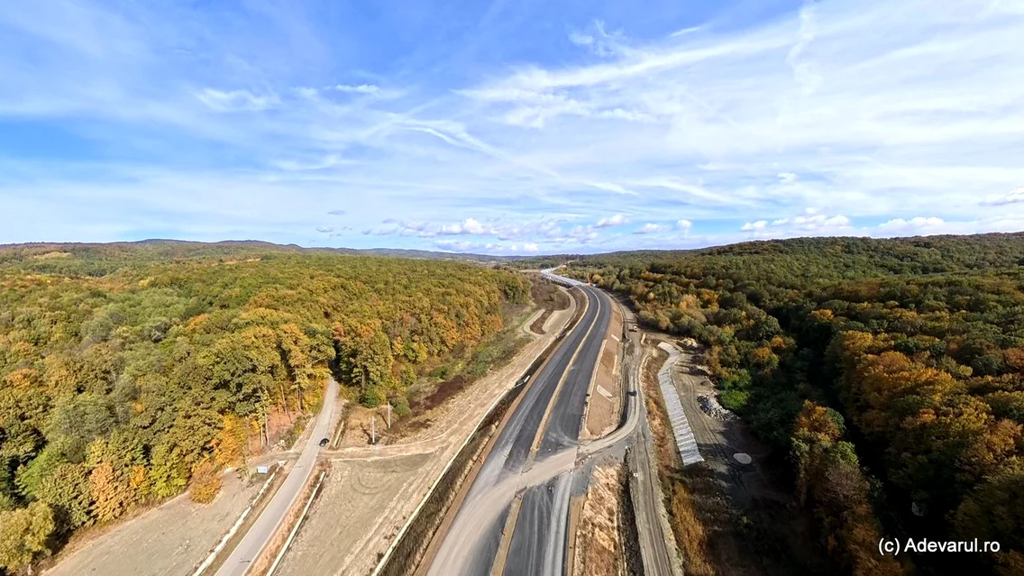 Autostrada Lugoj Deva, zona Margina Holdea  Foto Daniel Guță  ADEVĂRUL (15) jpg