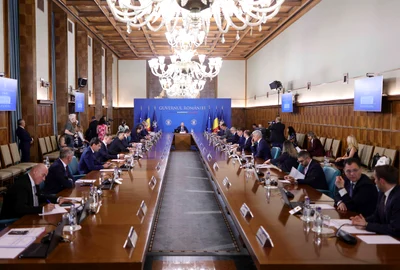Ședință la Guvern cu Cabinetul Bolojan FOTO  Inquam / Octav Ganea