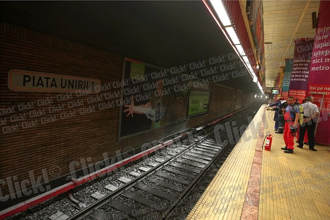 
    Garniturile de metrou vor sosi în staţie la un interval de maximum 10 minute, de Anul Nou. (Foto: Sever Gheorghe)  