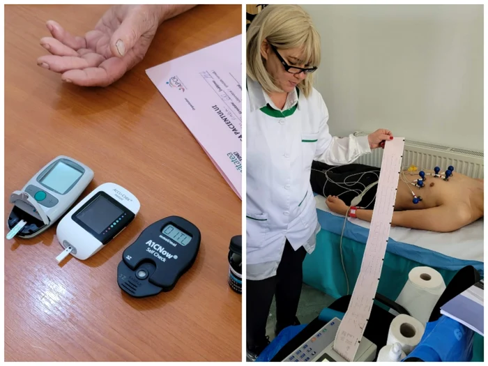 Mulți pacienți vârstnici au făcut analize pentru prima dată FOTO: arhiva L. Radu