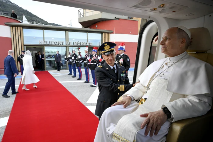 Charlene, Albert, Jaques, Gabriella, Papa Leon martie 2026, Profimedia (5) jpg