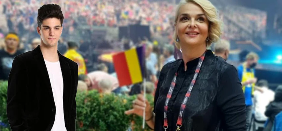 Iuliana Marciuc și fiul său, David