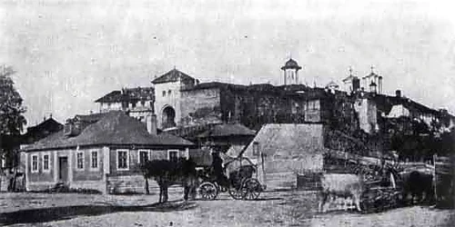 mitropolia bucuresti 1860 vedere dinspre filaret foto carol popp de szathmary webp