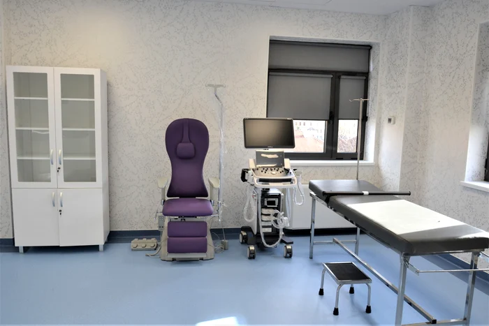 Cabinet în noua policlinică din Blaj FOTO Primăria Blaj